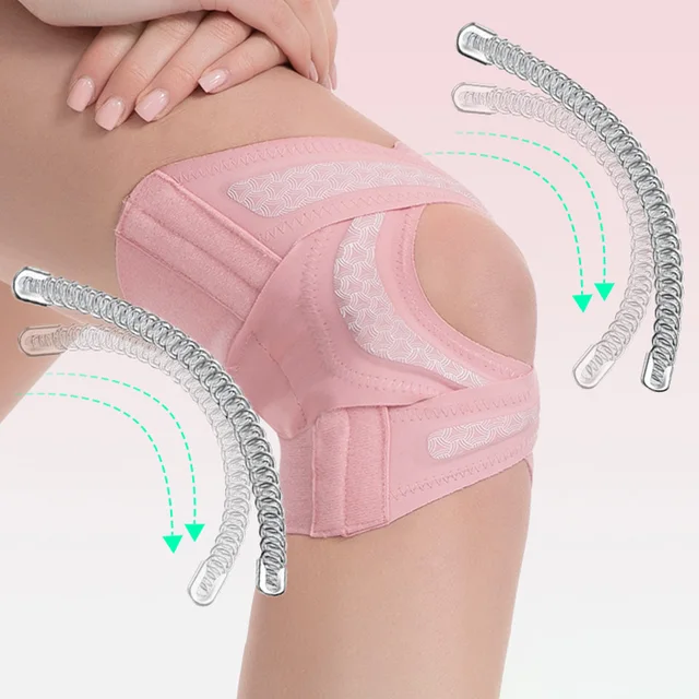 Thin Cross Sports Knee Brace Meniscus Protection Knee Support for Running Fitness Tennis Sports Non-Slip Compression Knee Sleeve 3