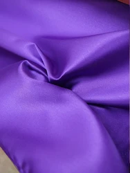 Blue Series Stiff Mikado Twill Satin Fabric for Bridal Dressmaking and DIY Projects (Purple)