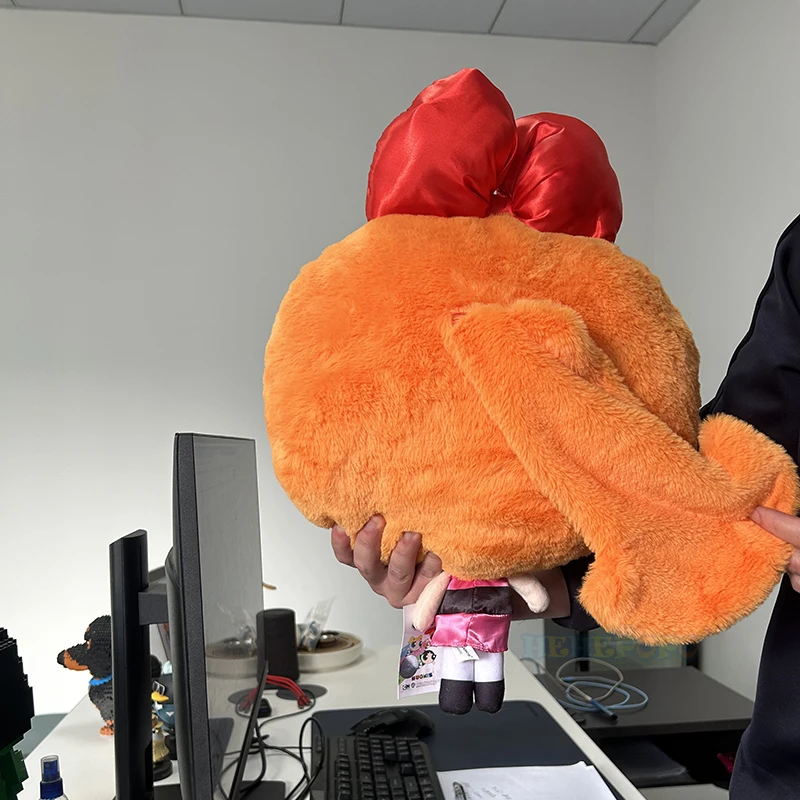 ألعاب قطيفة للفتيات بتصميم رأس كرتوني كبير مستوحى...