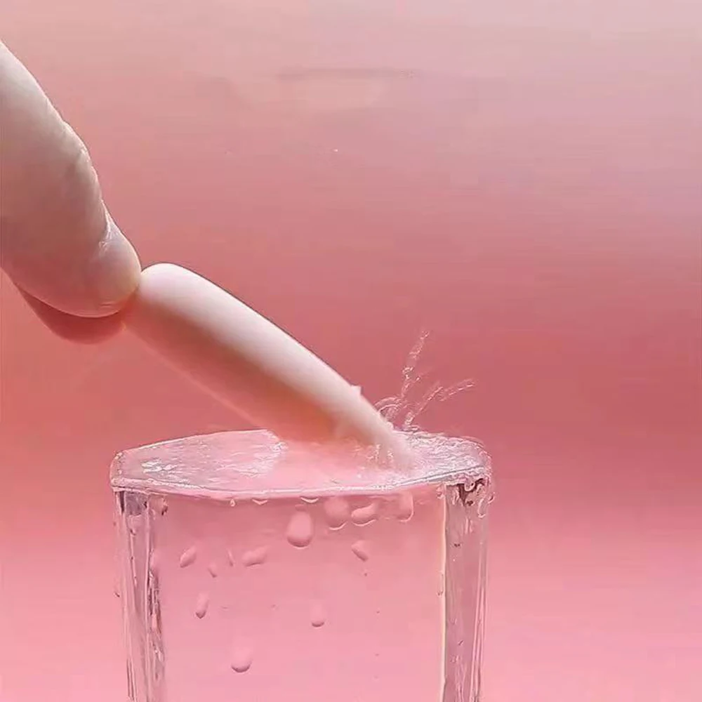 Vibrateur double à embout rond GALAKU pour stimulation clitoridienne, gode pour couples, sextoys pour femmes, Sexohop Pro ohop_voghion.com