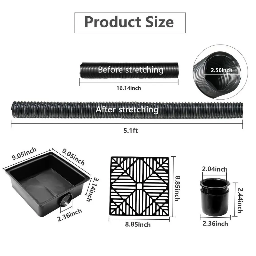 Storm Drain Catch, Sistema de drenagem francês,