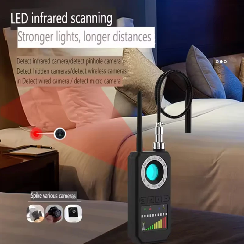 AK700 detector anti monitoring and anti listening detector positioning tracking wireless signal scanning GPS
