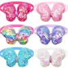 10PCS Butterfly Shape Dog Bowties Adjustable Fashion Sequins Pet Collars For Dogs Dazzling Dog Bow Ties Collars Pet Accessories 4