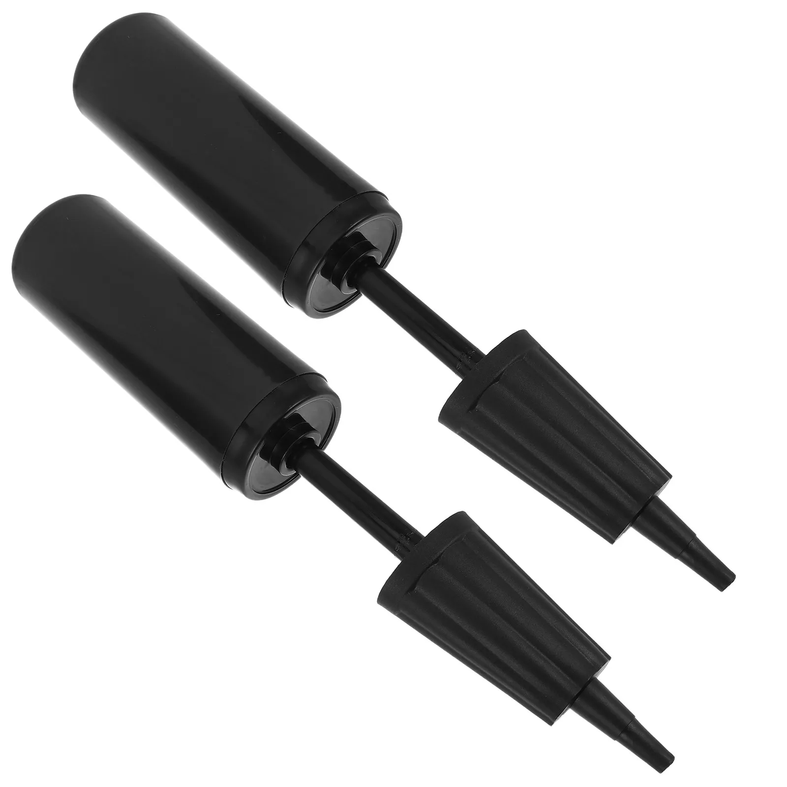 2 Stück Tragbare Manuelle Ballpumpe Handluftpumpe für Übungen Yoga Pilates Aufblasbare Stabilitäts-Balance-Trainerballpumpen