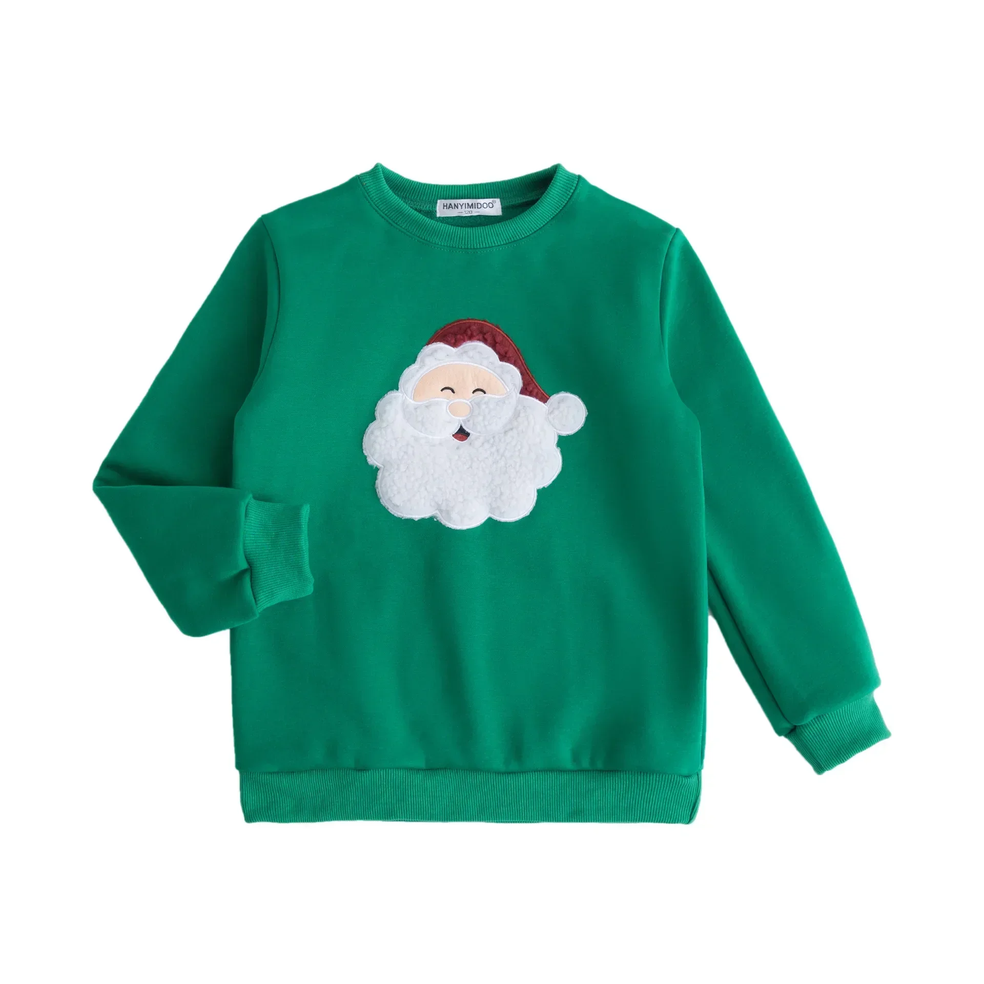 thumbnail image 1 of Ropa de abrigo Pijamas de invierno Conjuntos navideños a juego para toda la familia Adultos Niños Bebés Feliz Navidad Tops y camisetas de vellón Ropa familiar de Año Nuevo, 1 of 5