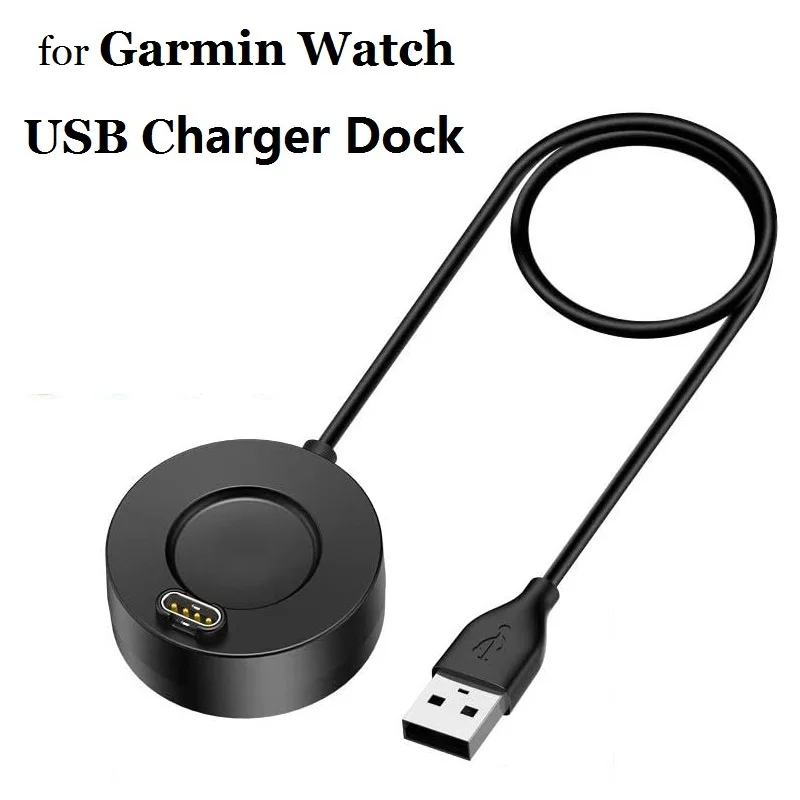Cavo Di Ricarica Per Orologio Garmin - 1 Metro - Compatibile Fenix 7, Instinct 2, Forerunner E Altri