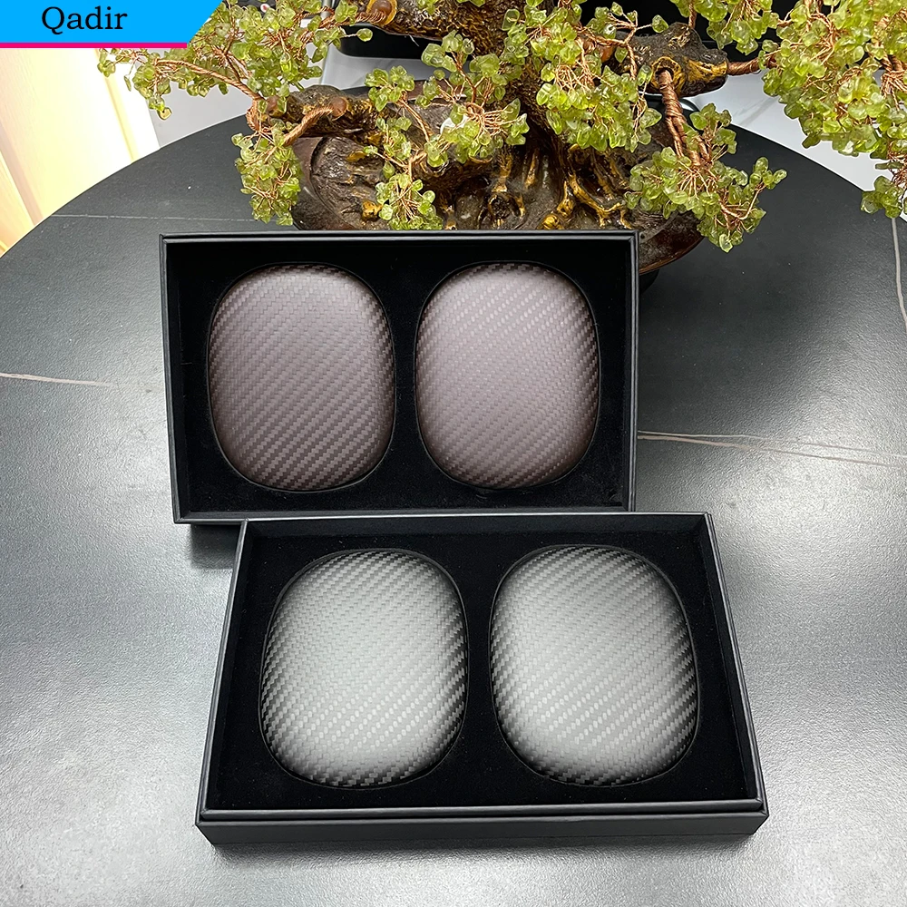 Qadir Per Apple Airpods Max Custodia Protettiva Custodia In Fibra Di Carbonio Airpods Max Guscio Protettivo Ultrasottile