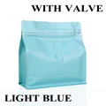 Pale Blue with valve