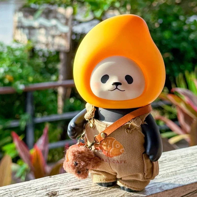 Planetbear Lemon Panpan Panda With Limon Head Action Figure