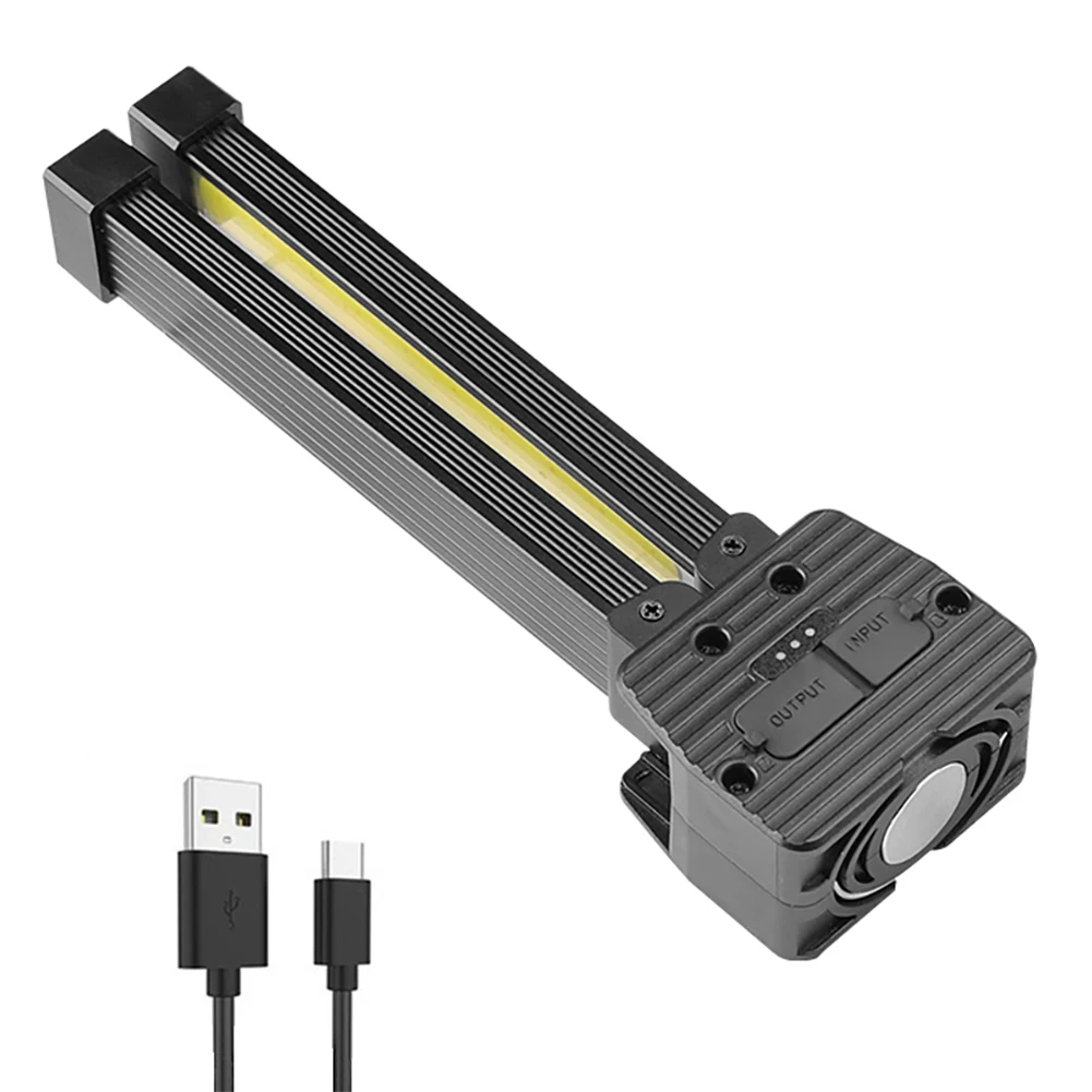LED Flashlight Camping Lights Camping Lamp LED Work Light Work Light USB Rechargeable XPE LED Emergency Floodlight IPX4 Waterproof COB Handheld Camping Torch Multifunctional Inspection Lamp