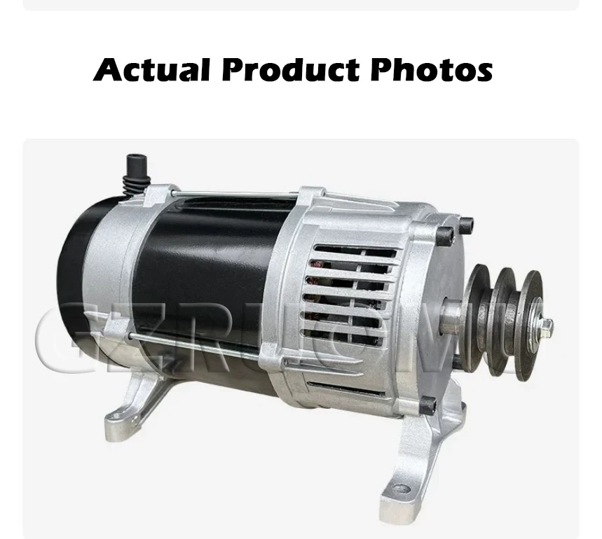 High Power 6KW/8KW Pulley Generator AC Voltage  All Copper Small Generator 220V