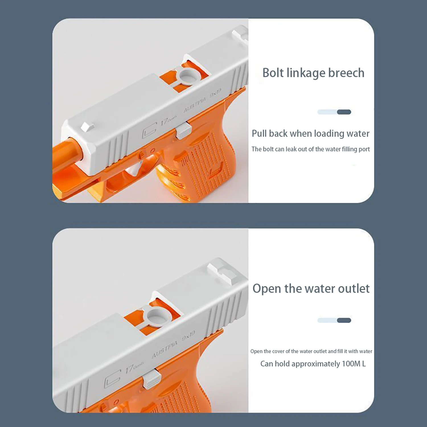 Summer Water Gun Fighting Water Battle Toy Hiding Water Beach Playing Water Interaction Playing Water Swimming Pool 6