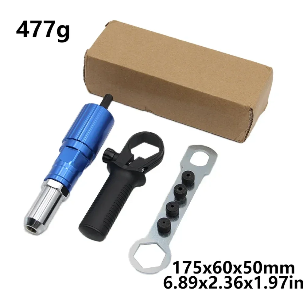 Aluminum Electric Rivet Gun Conversion Set For Power Tools