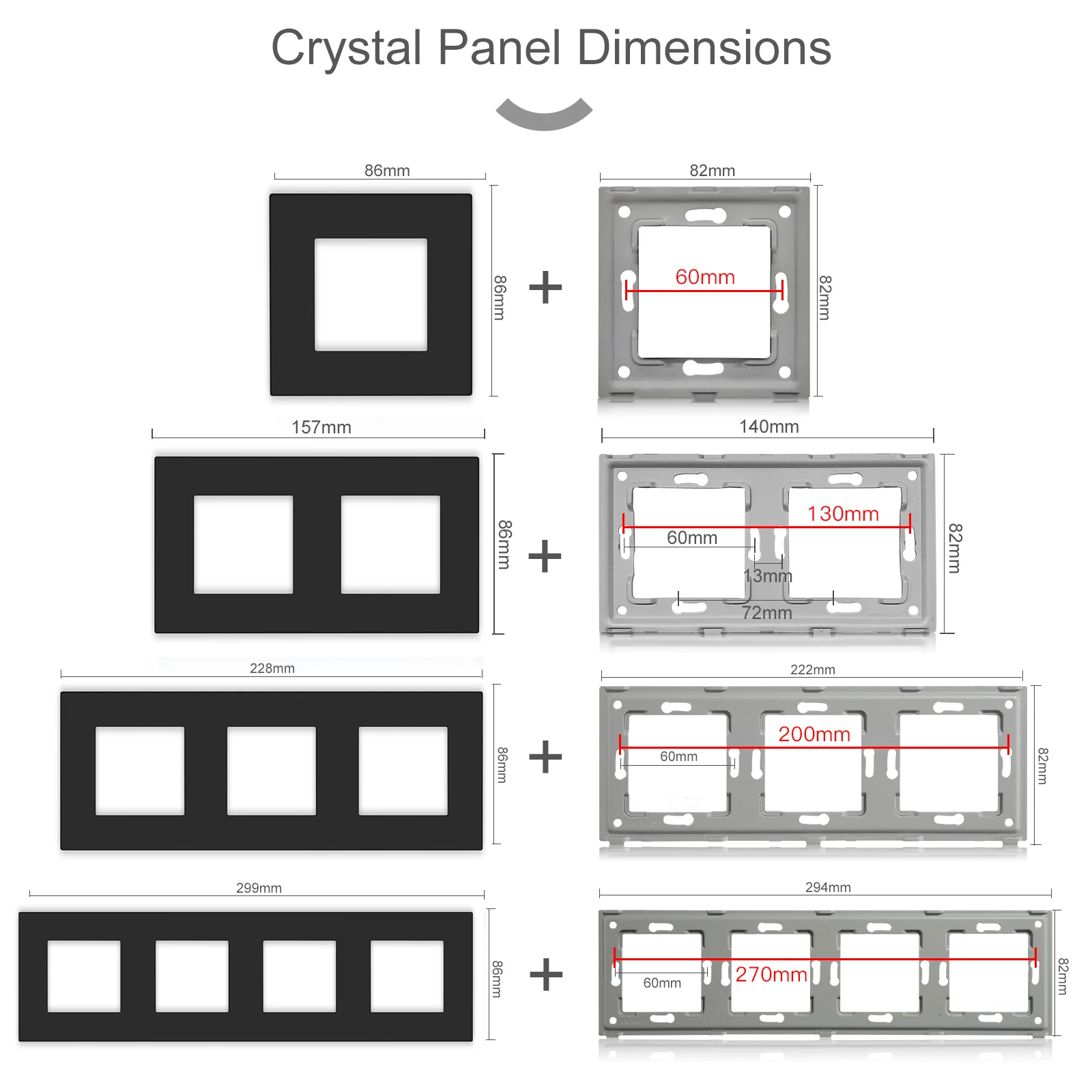 BSEED الاتحاد الأوروبي القياسية ماتي البلاستيك الم...