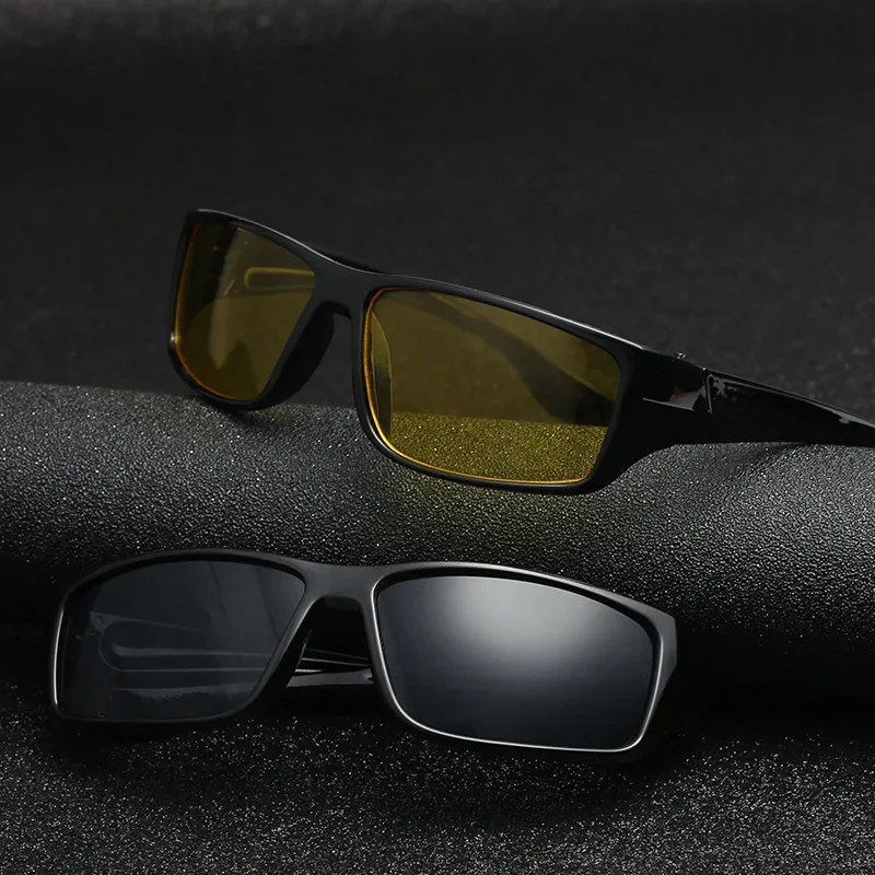 Driving Glasses Unisex Outdoors Riding Cycling Sun Glasses Goggles Motorcycle Bicycle Car Safety Driving Night Vision UV Protection