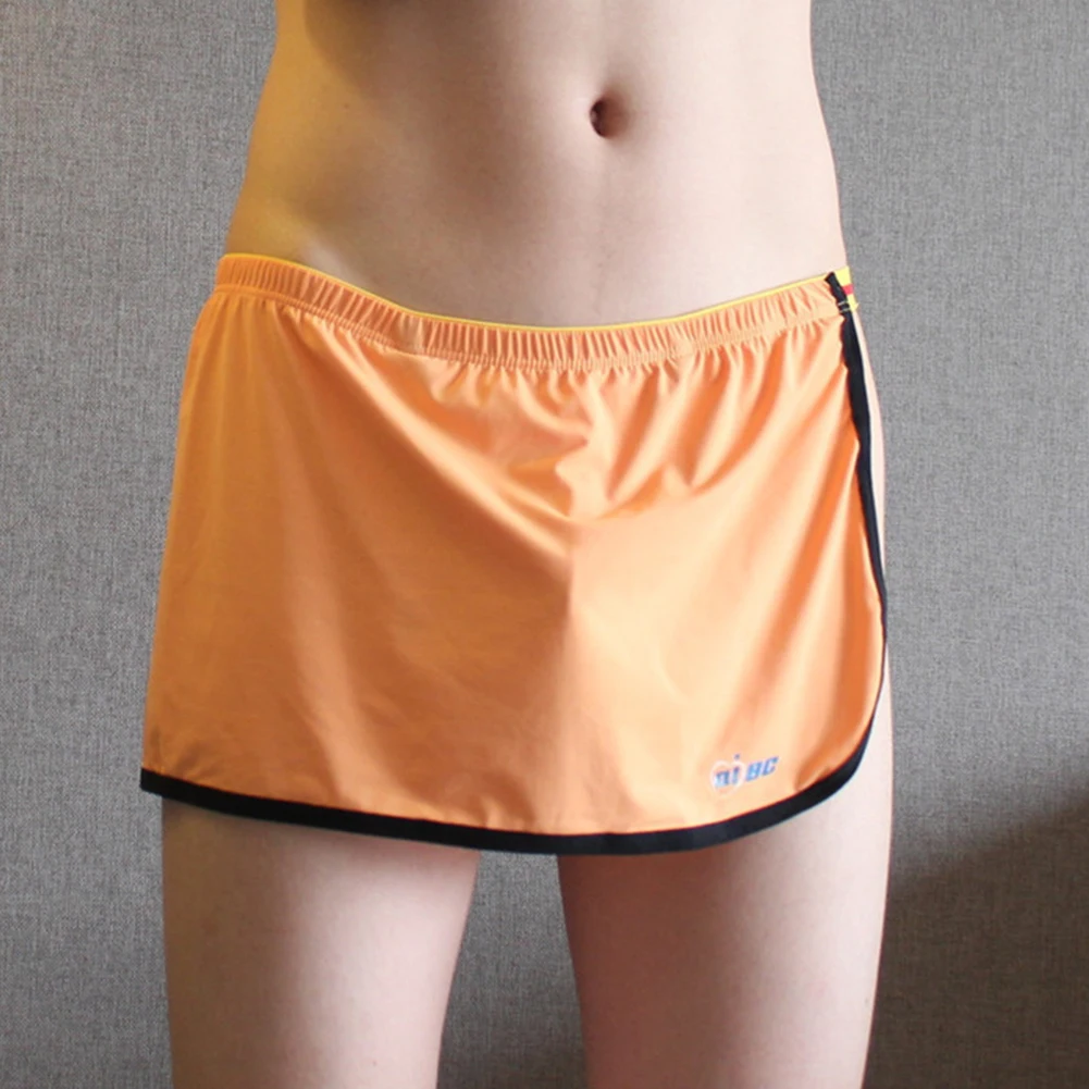 

Mens Beach Boxers Side Split Boxer Briefs Breathable Pajama Shorts Casual Sleep Bottoms Crotchless Underpants Erotic Lingerie