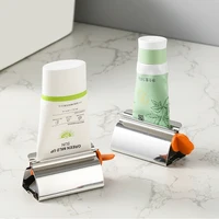 1pc Stainless Steel Wringer Roller Rotate Dispenser for Ointments Cosmetics Bathroom Accessories Toothpaste Squeezer Tube Roller 1
