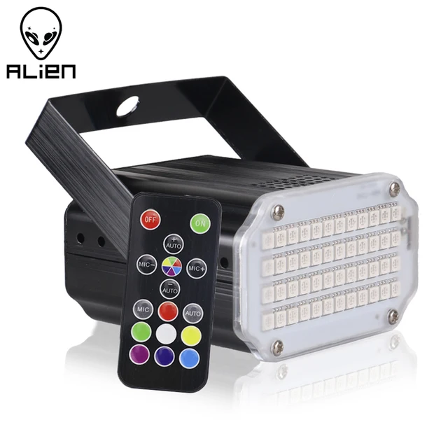 ALIEN RGB UV 화이트 스트로브 조명: 디스코 파티를 위한 최고의 조명 처리 ALIEN RGB UV 화이트 스트로브 조명: 디스코 파티를 위한 최고의 조명 처리