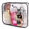 Transparent Makeup Bag PVC Waterproof Storage Bag Multi-functional Travel Toiletry Bag Beach Swimming Storage Bag Makeup Bag 4