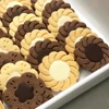 Chocolate Jam Sandwich Flowers Heart Cream Cookie Cutter Biscuit Mould 3D Christmas Fondant Stamp Cake Decor Baking Supplies