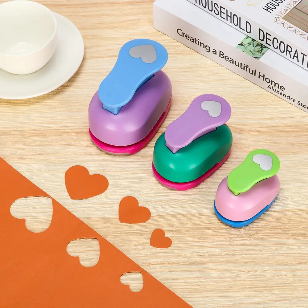 975mmHeartshapedHolePunchCuteHandmadeEmbossingDevicePaper