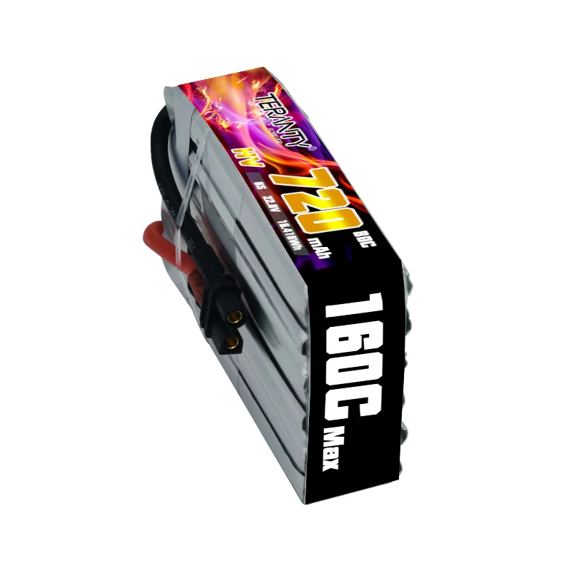 MAX 160C 22.8V 720mAh Lipo Battery HV indoor flying model aircraft drone FPV High magnification TREANTY Rechargeable Battery