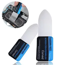

1 Piece Mobile Phone Curved LCD Screen Spudger Opening Pry Card Tools Ultra Thin Flexible Mobile Phone Disassemble Steel Metal