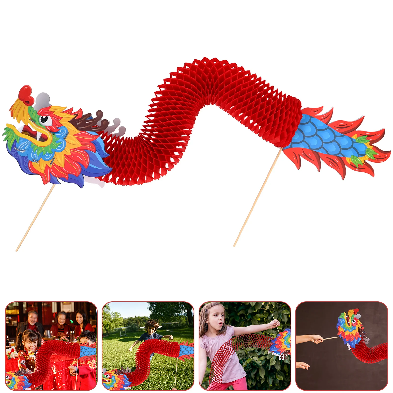 

Decorateations Year of The Party Photo Props Spring Festival Paper Chinese New Decorate China