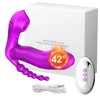 3 IN 1 G Spot Sucker Vibrator for Women Vibrating Anal Bead Clitoris Stimulator Remote Control Wearable Vibrator Panties Sex Toy 1