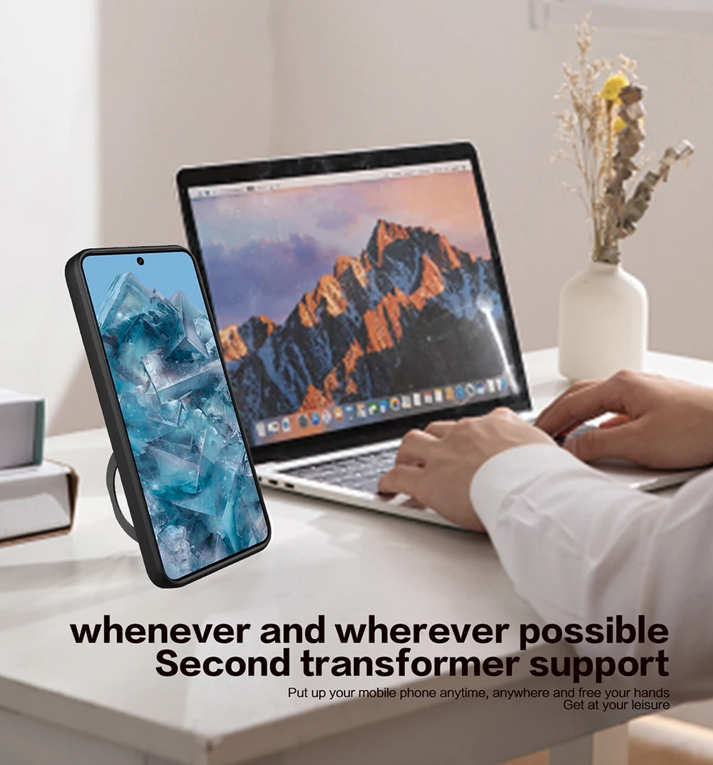 Support magnétique pour Google Pixel 8 5G, coque de protection pour objectif de caméra, fenêtre Push, Pixel8 Pro_voghion.com