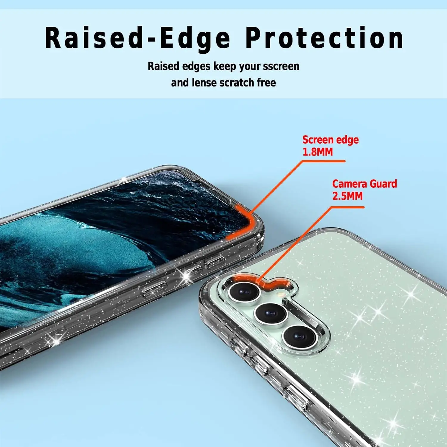 Sparkling Glitter Phone Case | Stylish Protective Cover