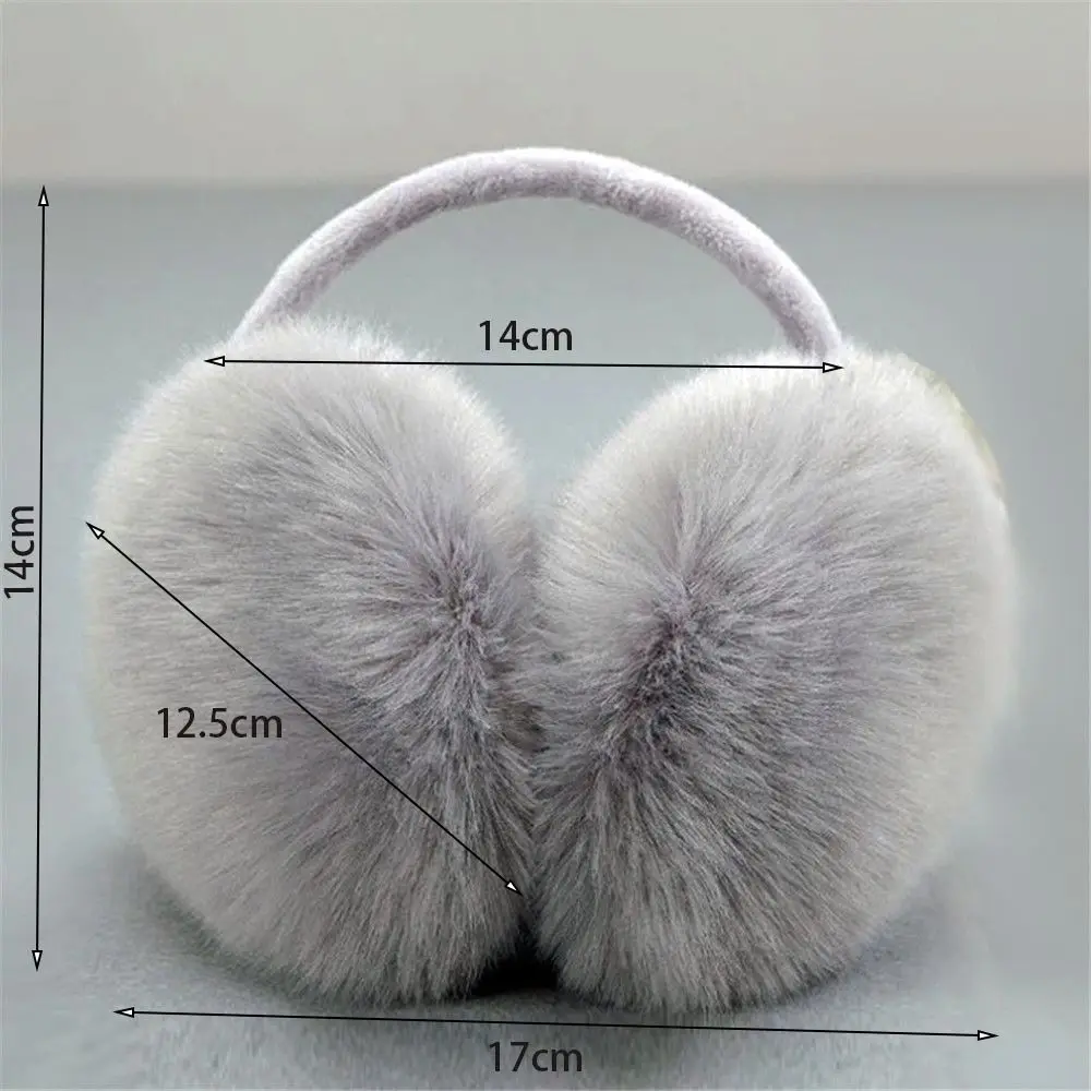Casual Fluffy Soft Warm Earflaps  Ear Warmer Ear Muffs