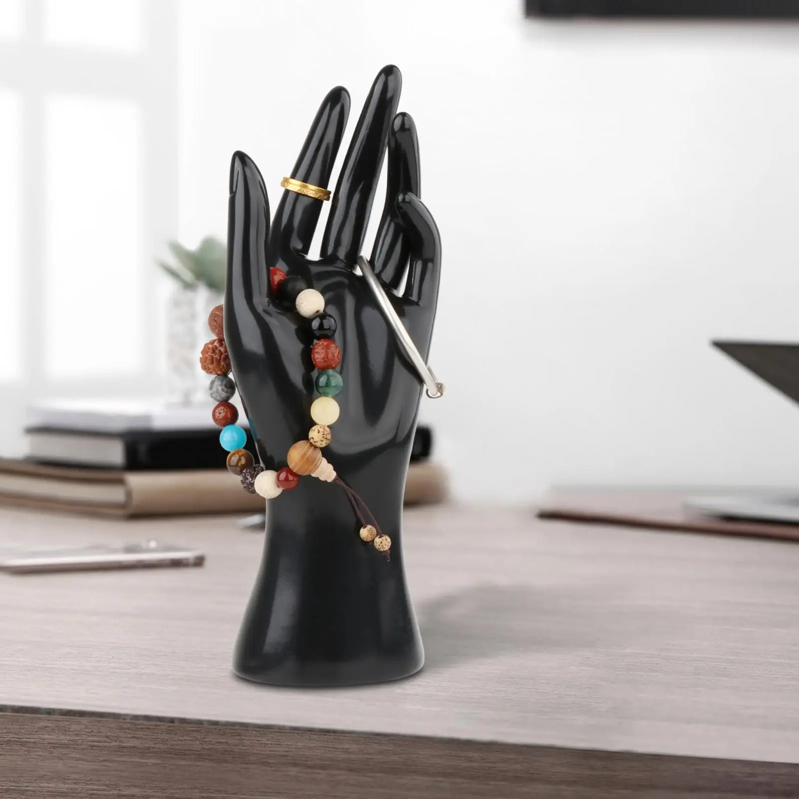 Hand Bangle Watch Jewelry Display Stand Organizer Hand Model Art Supply 8.5" Jewelry Bracelet Ring Display Stand Model Holder jewelry display stand