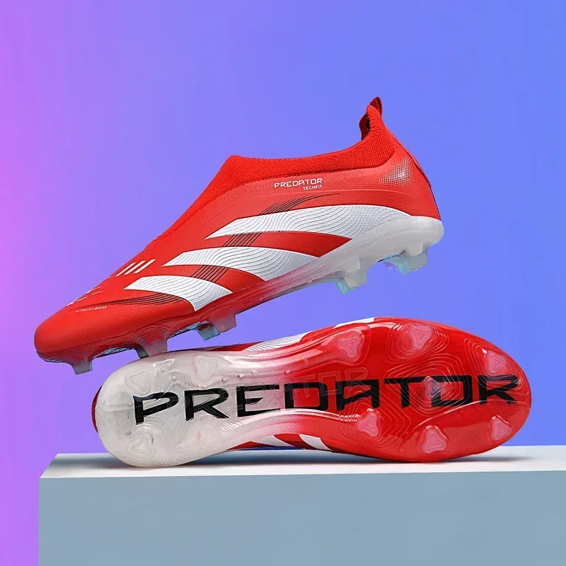 أحذية كرة قدم رجالية جديدة مسامير طويلة أحذية كرة...