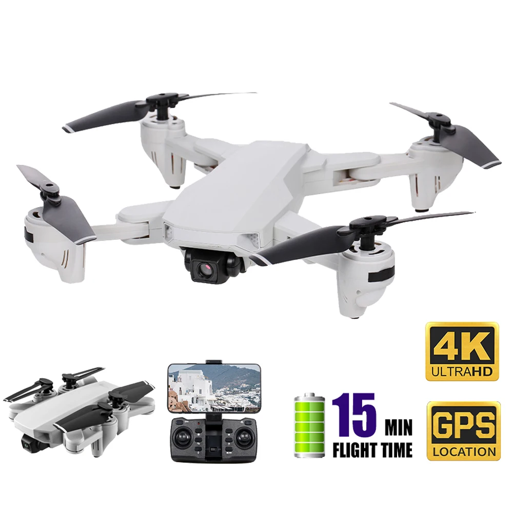 

S103 RC Drone with Camera 4K 5G Wifi GPS Drones Foldable Optical Flow Positioning Quadcopters Headless Mode Remote Control Toys