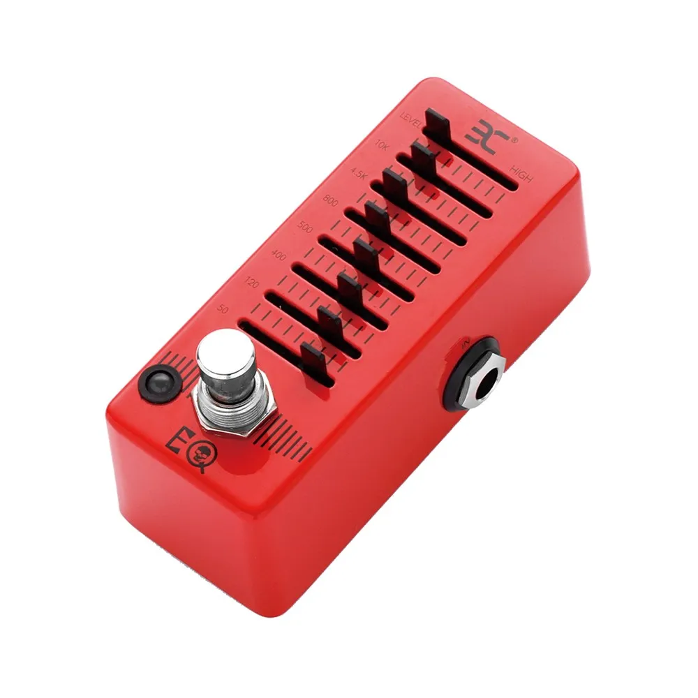 

ENO EX EQ Bass Guitar Equalizer Effect Pedal 7-Band EQ Full Metal Shell True Bypass