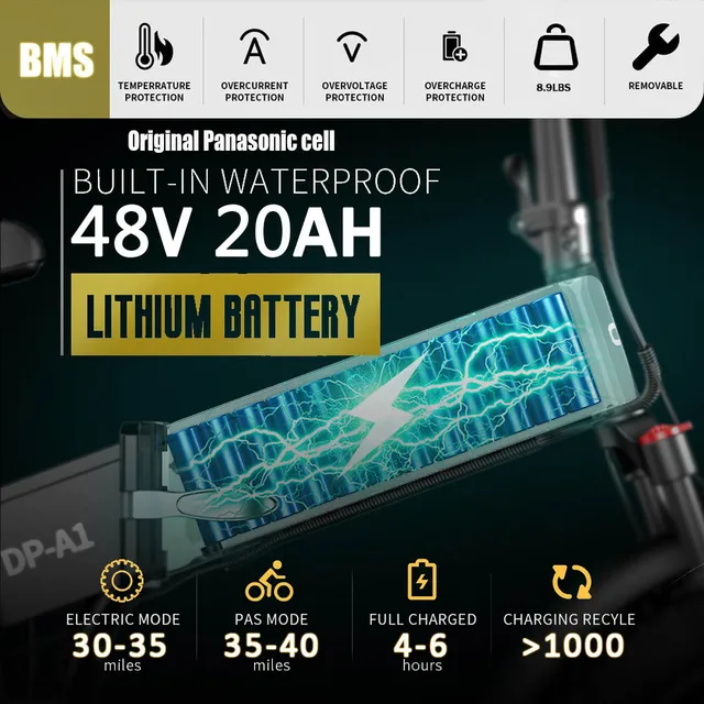 DEEPOWER 전기 자전거: 필수적인 교통 수단