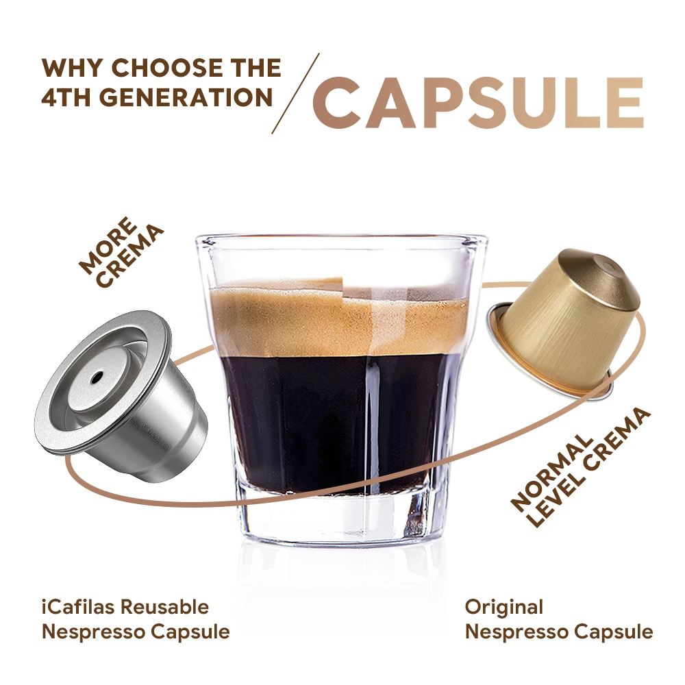 Capsule Di Caffè In Acciaio Inossidabile Ricaricabili E Riutilizzabili Compatibili 91674380