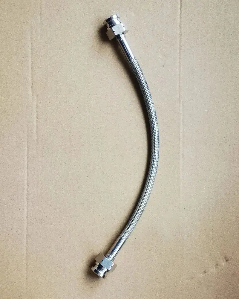 MetricM10x1SwivelFemaleAN3StainlessBraidedUniversalBrakeHose