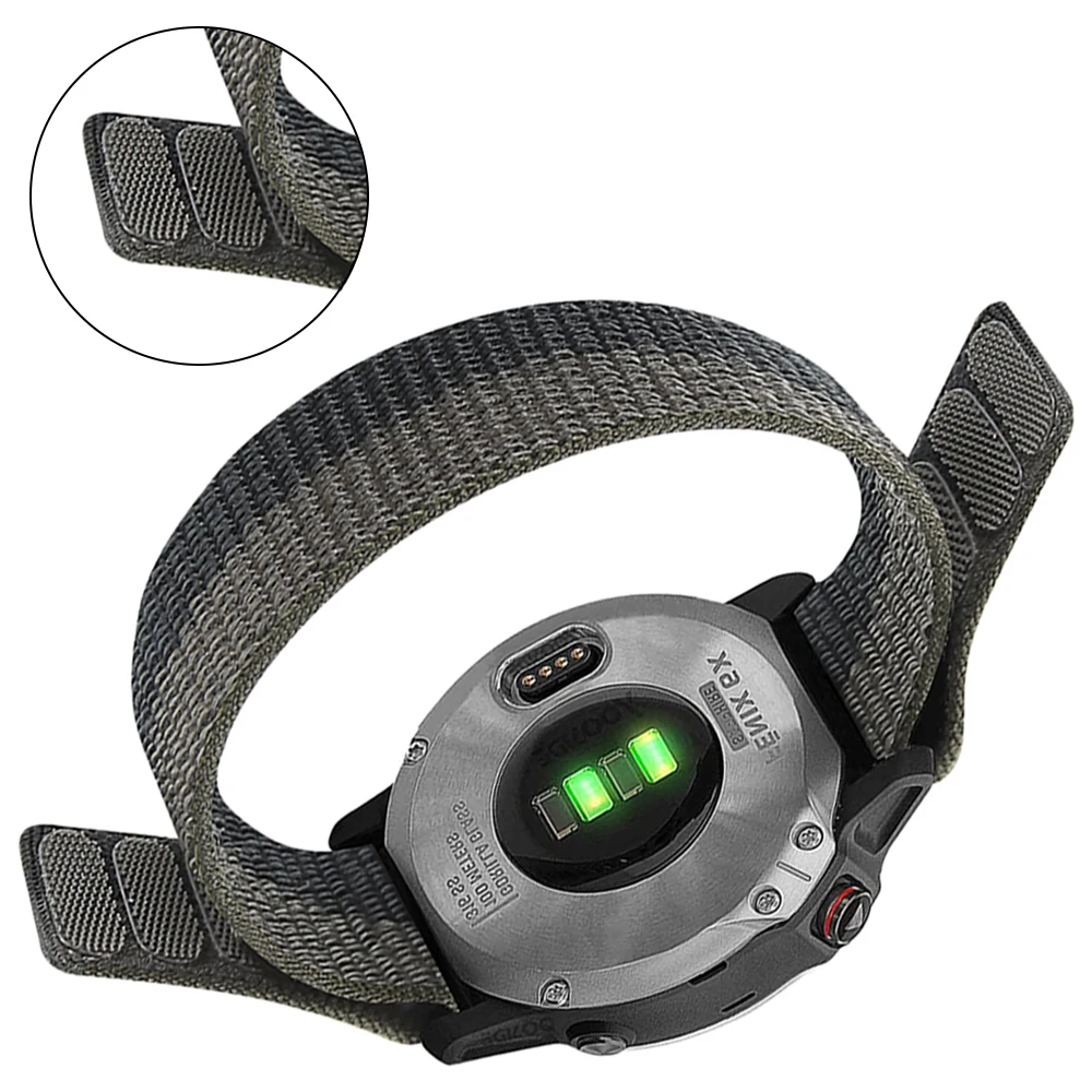 Ultra-Slim Feather-Light Nylon Loop Strap, QuickFit Design (22mm & 26mm)