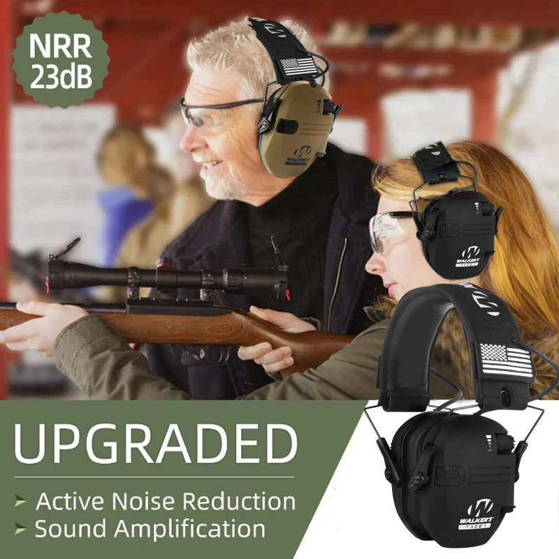 Shooting Earmuff Tactical Electronic Anti-noise Impact Sound Amplification