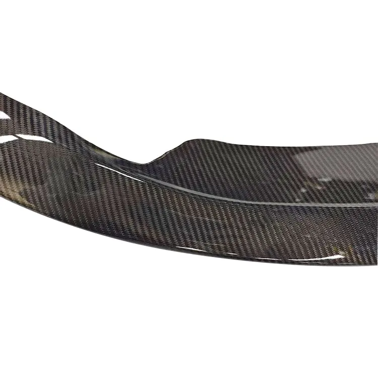 고품질 카본 파이버 프론트 범퍼 립 A5부터 RS5까지 B9.5 카본 스타일 프론트 립 2020-2023