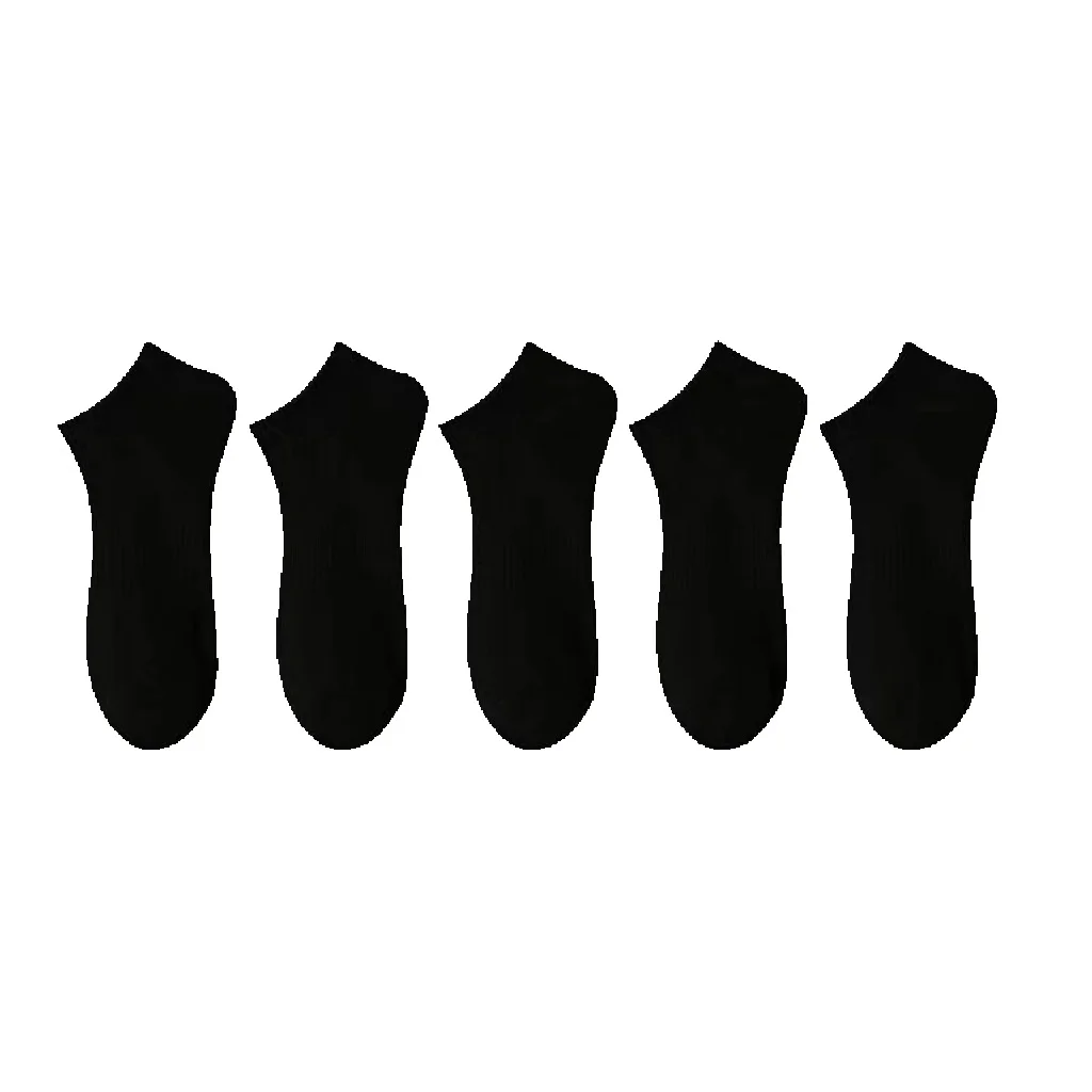 2025e Autumn Men's Soft Sports Deodorant Sweat-Absorbing Breathable Short Tube Boat Unisex Disposable Socks_voghion.com