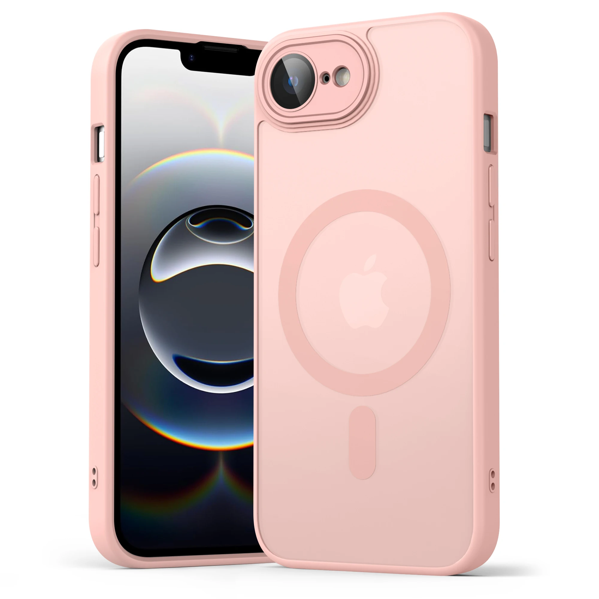 ตัวเลือกสินค้า เคสแม่เหล็กด้านหรูหรา ป้องกันกระแทก ชาร์จไร้สาย iPhone 16e/17e