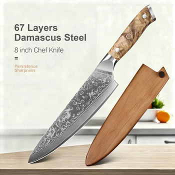 Damascus Gyuto Chef Knife 1