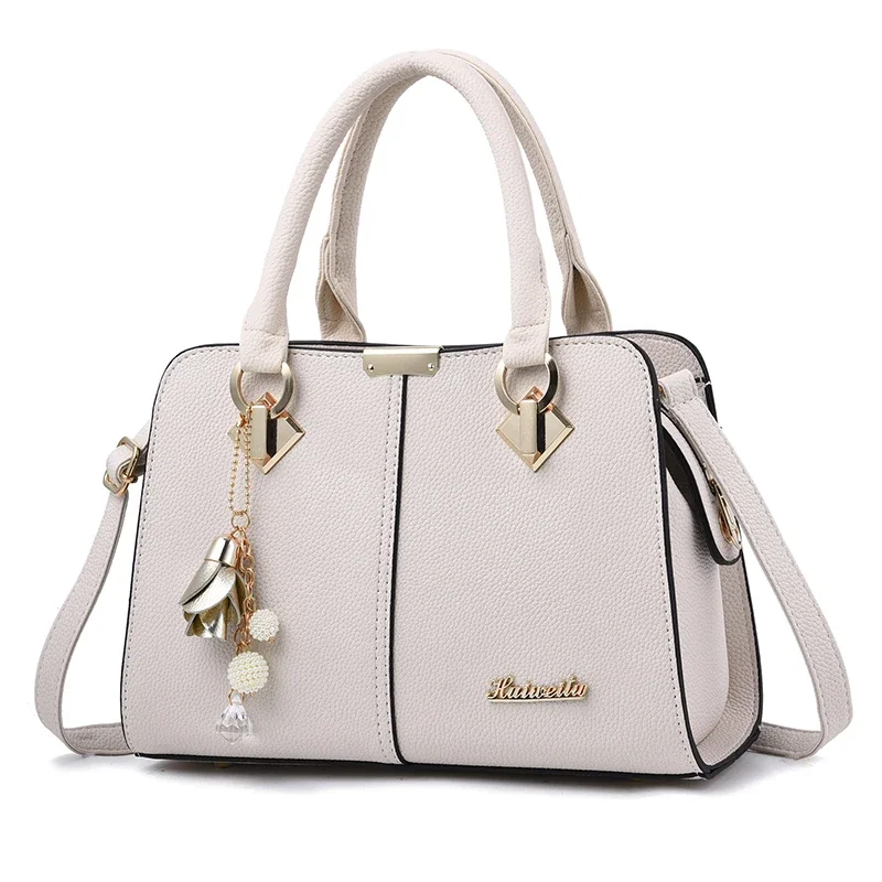 

Bag female leather handbag 2024 luxury ladies clutch purse fashion shoulder bag