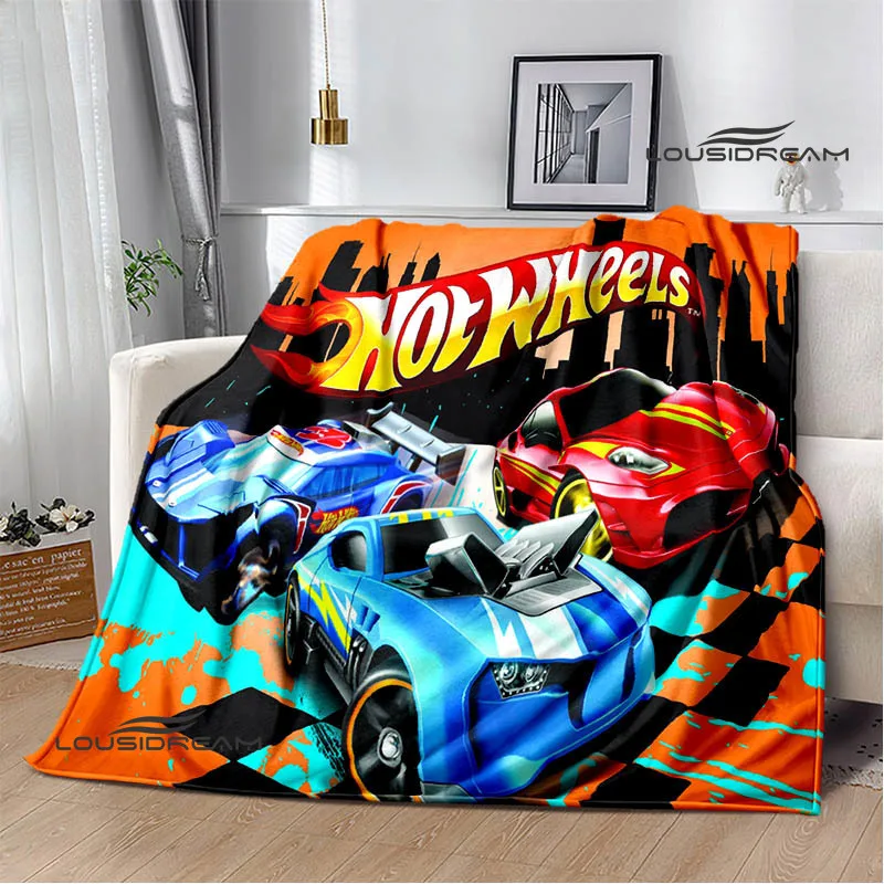 Hot Wheels Fashion Printed blanket Flannel Warm blankets Soft and comfortable blanket bed linings cubre cama Birthday Gift 3
