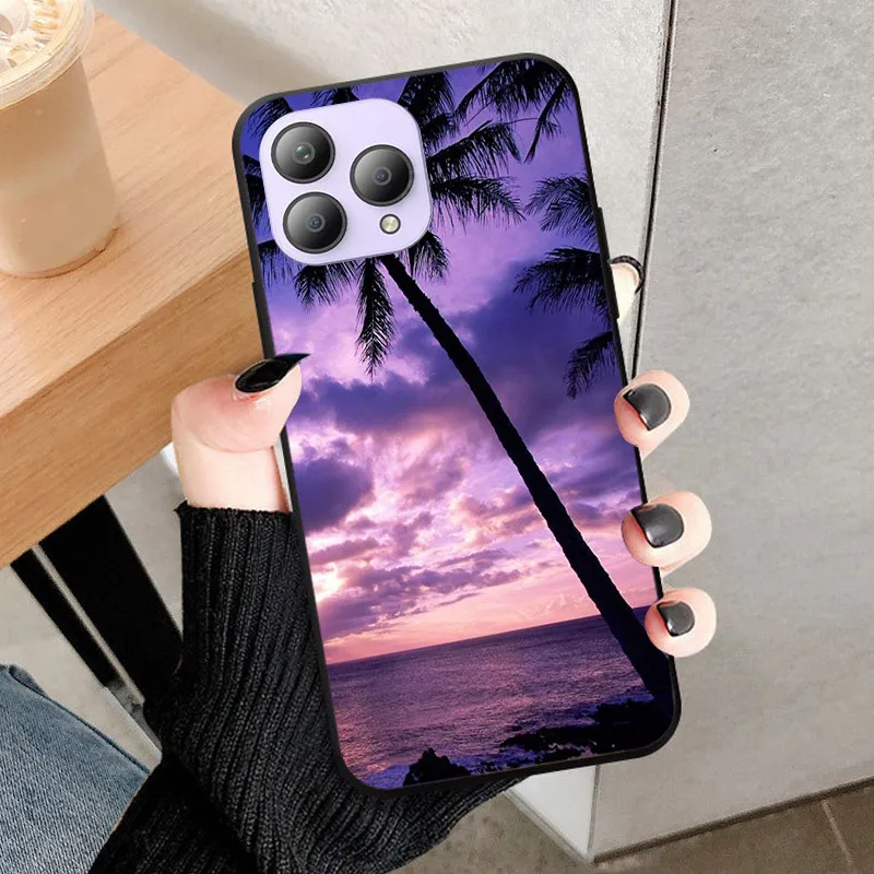 Sleek Black Silicone TPU Phone Case - Soft Protective Bumper Shell Cover