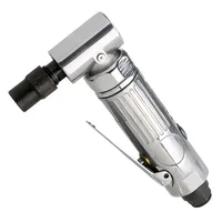 1/4 Inch Pneumatic Tools Right Angle Pneumatic Engraving Machine Polisher Air Mill Grinder for Metal Processing 20000rpm 1