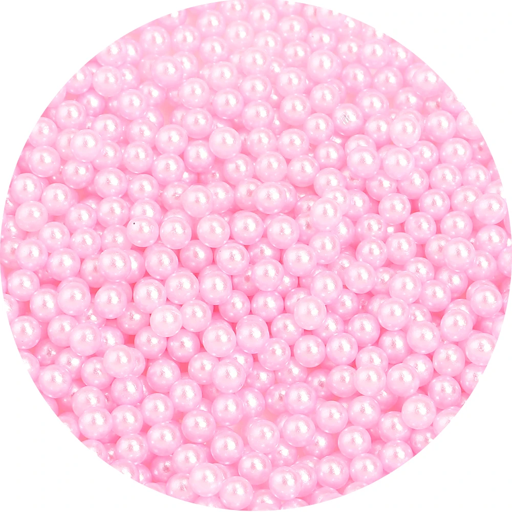 Colorful Imitation Pearl Beads for DIY Crafts and Decorations